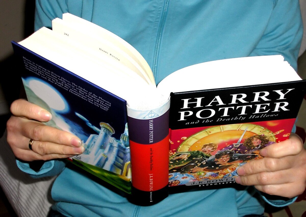 Harry Potter, čtení, kniha