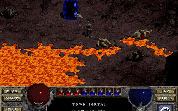 The Diablo action RPG series has been with us for over 25 years.  Which hero class wasn't in the first game?