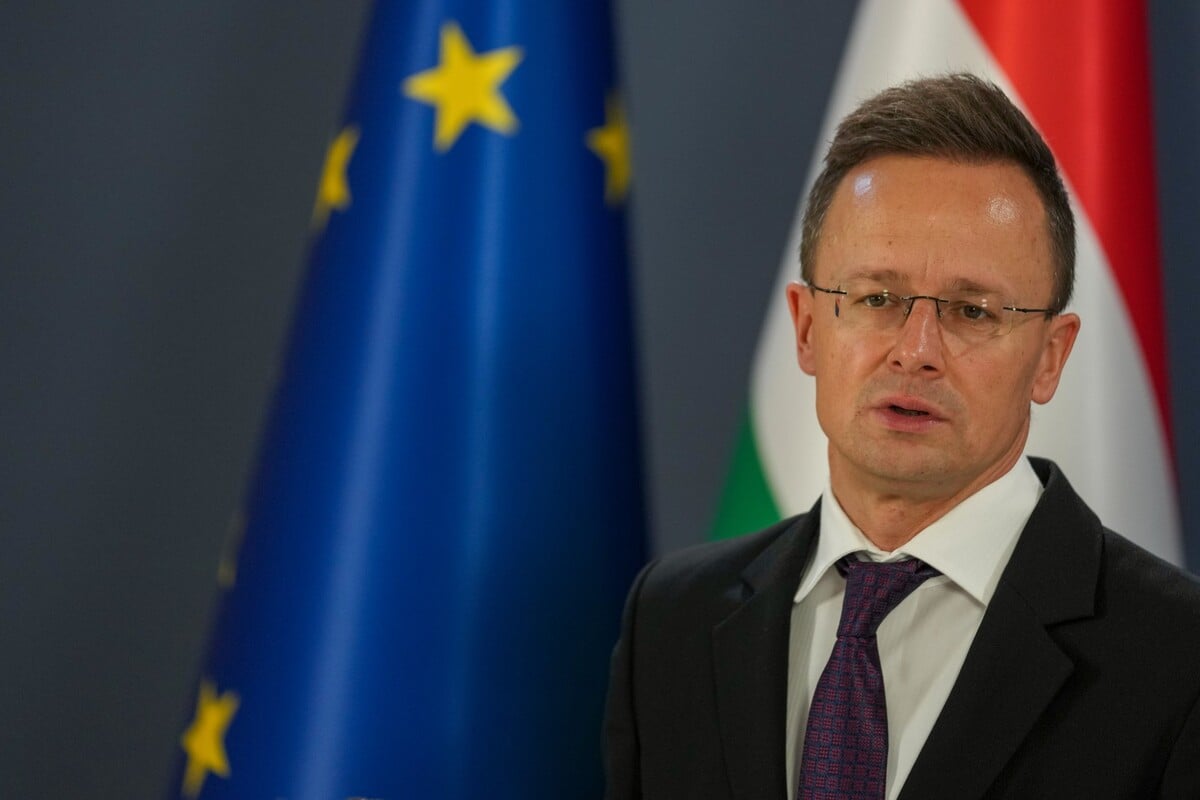 Maďarský minister zahraničných vecí Péter Szijjártó