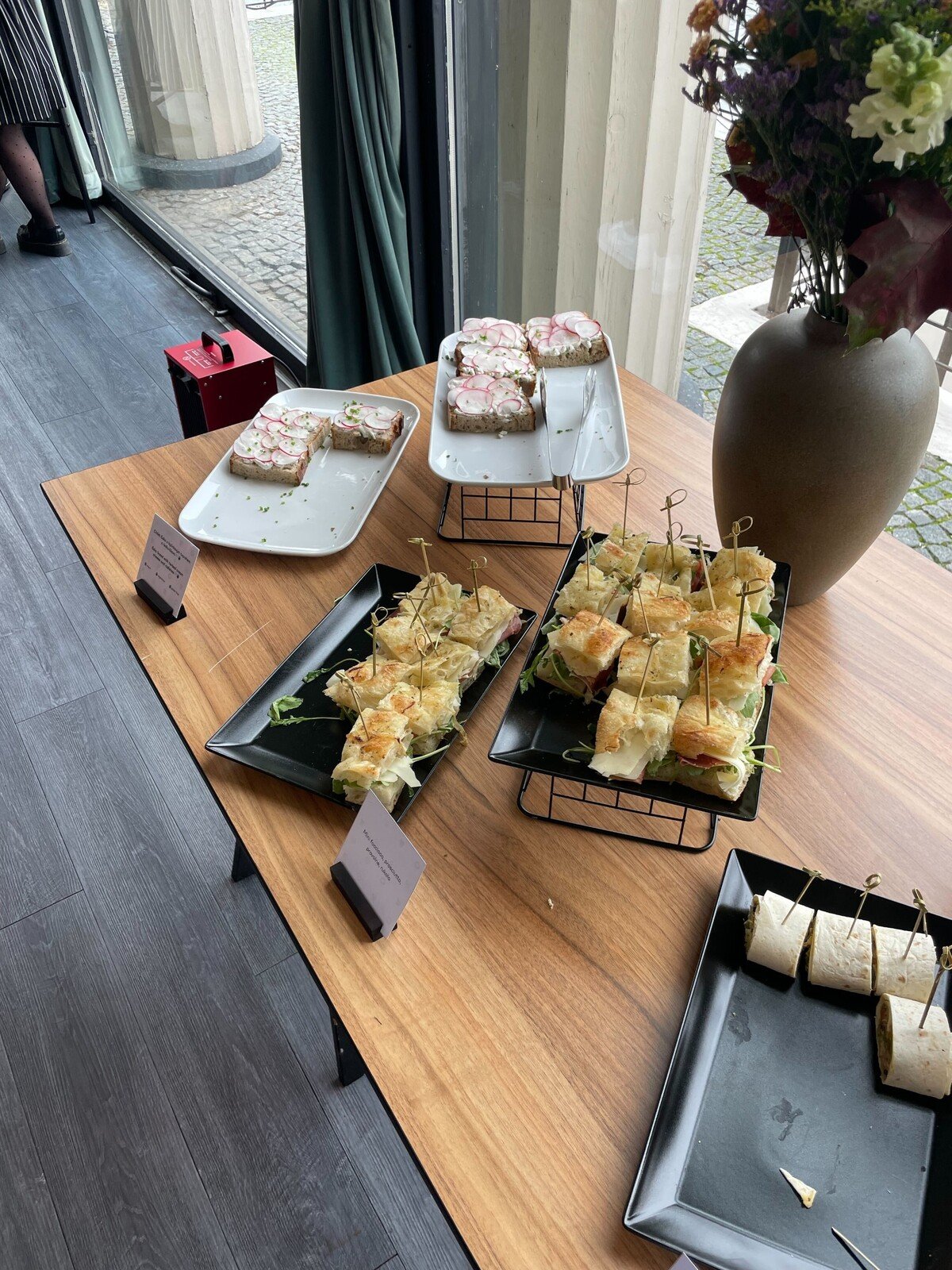 Catering ve štábu STAN.