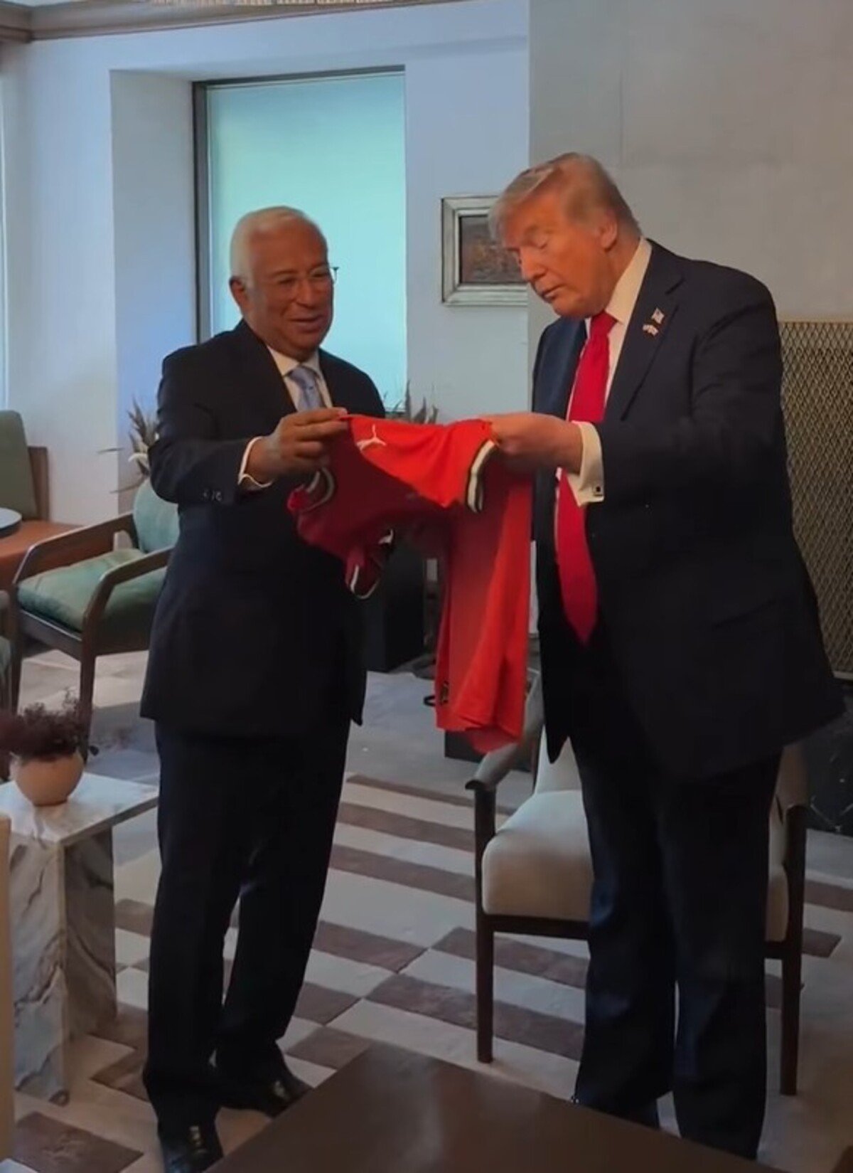 trump, ronaldo