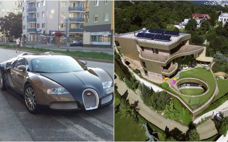 Bašternákovo Bugatti malo v jeho luxusnej vile pod Slavínom vlastnú izbu. Chválil sa ním pred hosťami.