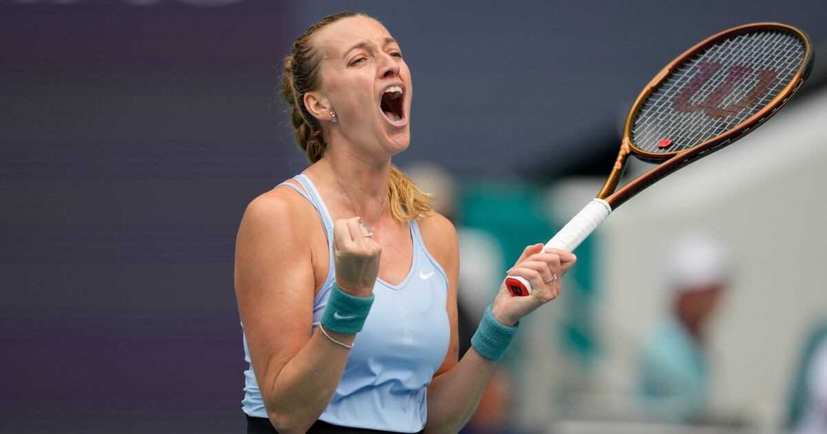 Tenistka Petra Kvitová se probojovala v Miami do finále! Hrát bude o svůj třicátý titul