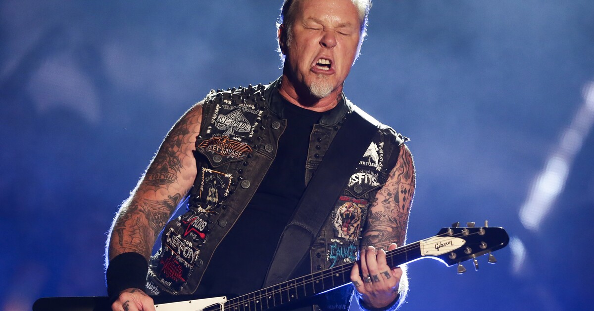 FOTO: Pes odešel z domova, aby si užil koncert Metallicy