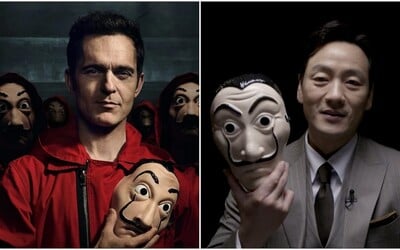 Kórejský remake Money Heist uvidíme už tento rok. Pozri si prvé zábery s novými hercami a maskami zlodejov.