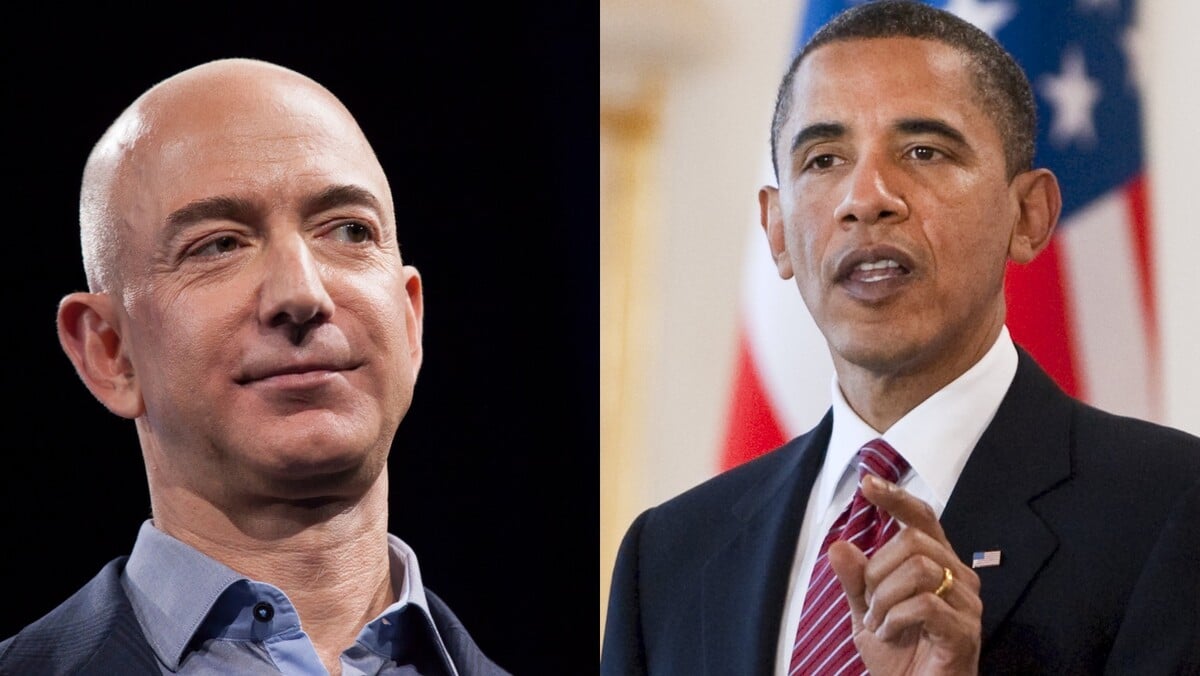 Jeff Bezos poslal nadácii Baracka Obamu 100 miliónov dolárov.