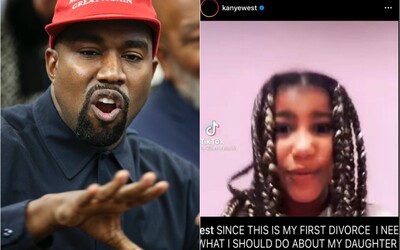 Kanye West nechce, aby se jeho dcera objevovala na Tiktoku. „Dělá ji to šťastnou,“ odpovídá raperovi Kim Kardashian.