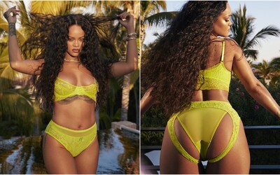 Rihanna opäť dráždi svojimi hriešnymi krivkami. Zapózovala v erotickej bielizni v rámci novej kolekcie Savage x Fenty