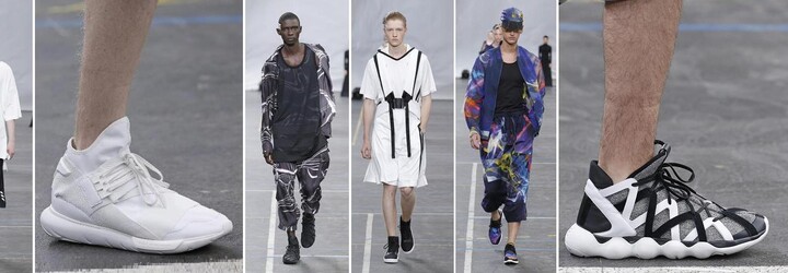 Yohji Yamamoto opět nezklamal. Sleduj kolekci Y-3 s teniskami Qasa High a novým modelem Kyujo
