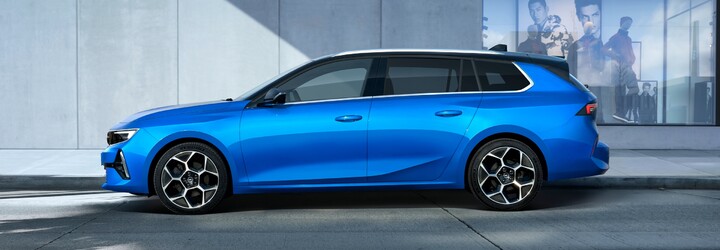 Opel odhalil novú Astru v praktickom balení. Sports Tourer má až 608-litrový kufor a ergonomické sedačky