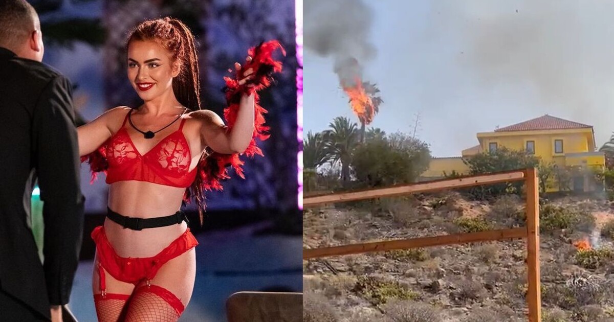 Love Island: U vily vypukl požár, účastníky museli evakuovat. Vysílání je v ohrožení