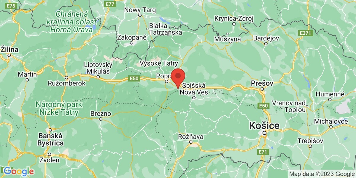 mapa, Slovensko 