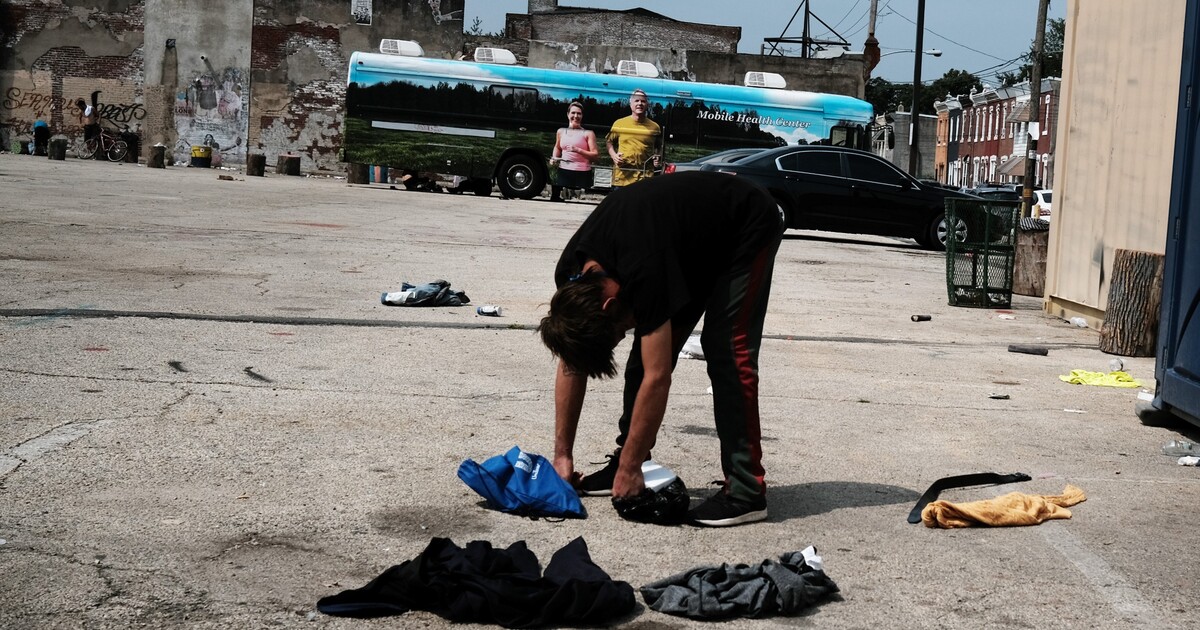 Zombies, kterým odpadá kůže i kusy masa. Drogová krize v USA se nadále vymyká kontrole