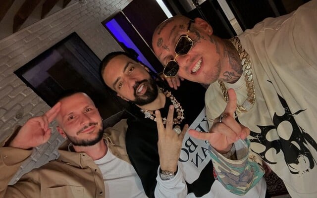 Separ oznámil, že na jeho albume bude French Montana. S americkou hviezdou zverejnil fotku zo štúdia