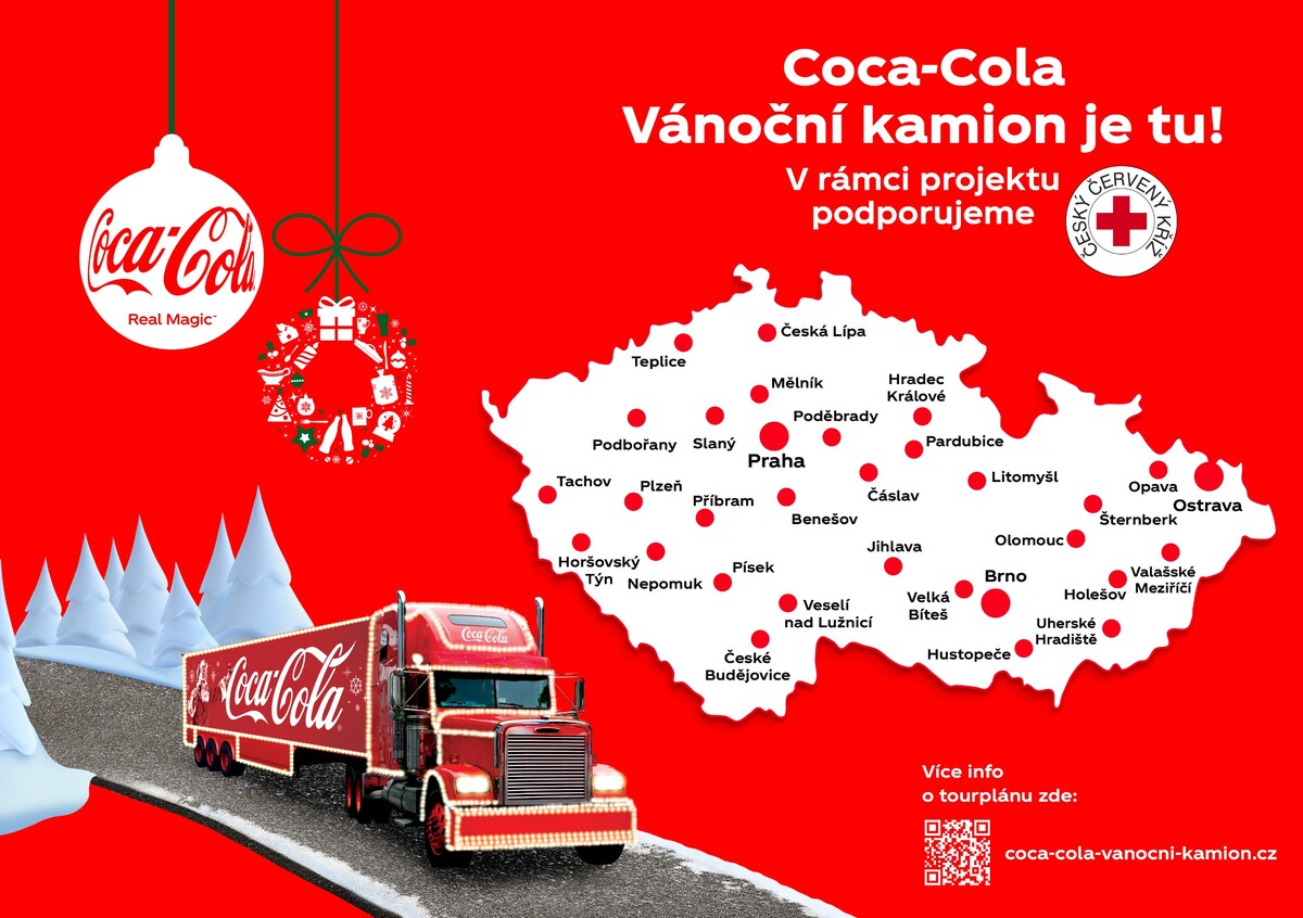 coca-cola, vánoční kamion