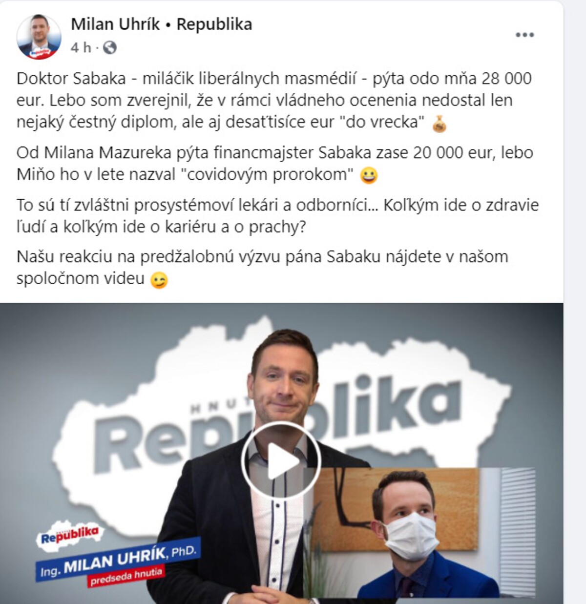 Milan Uhrík.