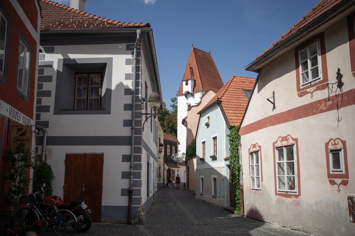 Ulice Českých Budějovic.