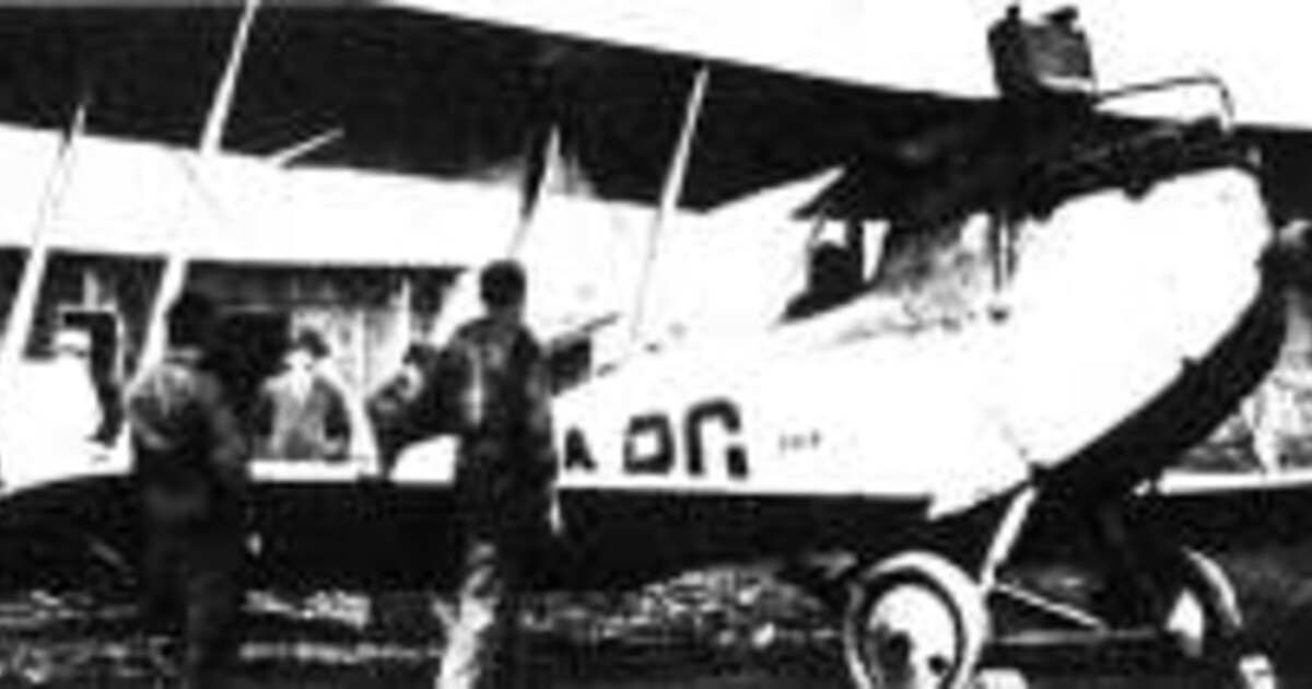 Historický moment: Před 100 lety se uskutečnil první let z Prahy do Bratislavy a zpět