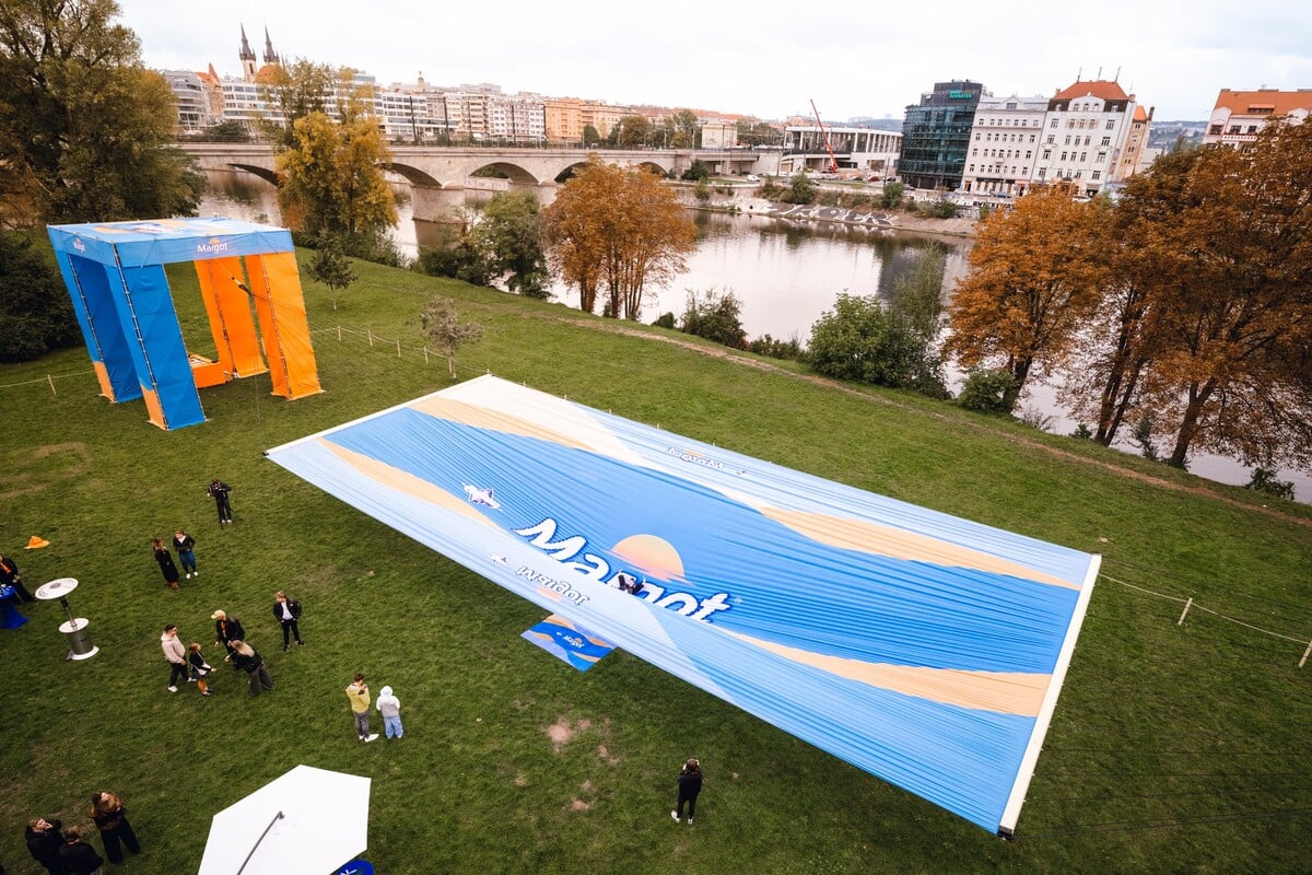 Margot, světový rekord, hamaka