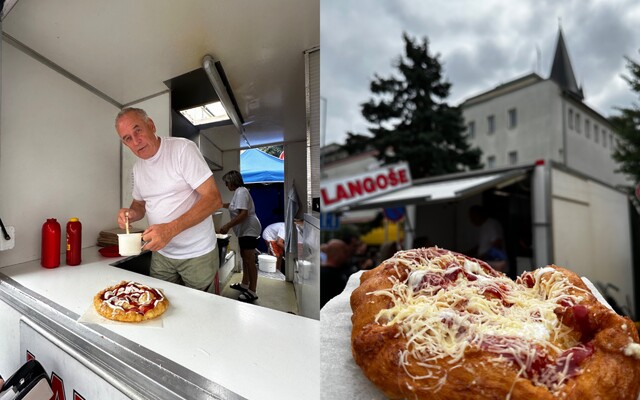 Jano praží na bardejovskom jarmoku legendárne langoše: Za hodinu ich pripravím aj 100, robím to s láskou (Reportáž)