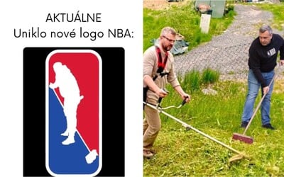 FOTO: Toto sú najlepšie memes z Dankovej nehody a upratovania Dúbravky. Politik to vraj dotiahol svojím outfitom na logo NBA.