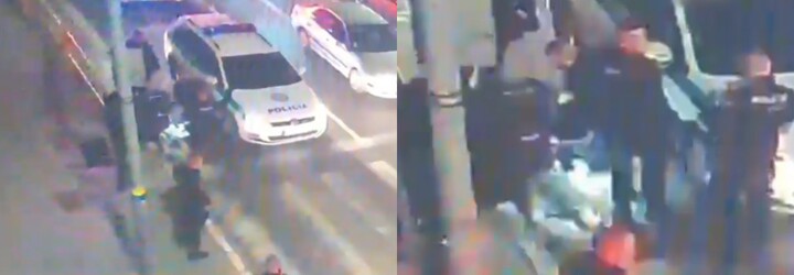 VIDEO: Muž presviedčal nitrianskych policajtov, že ho chce niekto uniesť. Po chvíli mu museli zachraňovať život