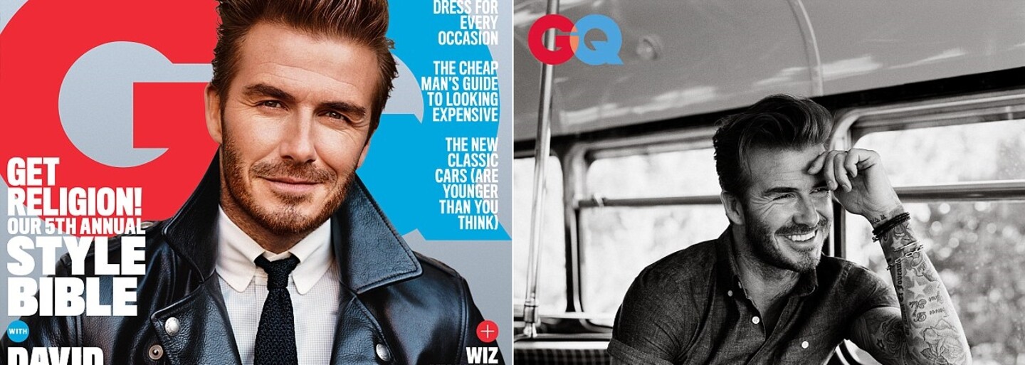 40-ročný David Beckham má stále sexepílu na rozdávanie. Fotografie z amerického magazínu GQ očaria nejednu slečnu