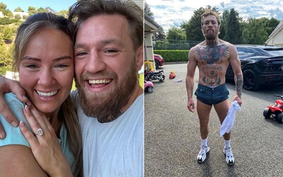 Conor McGregor požiadal priateľku o ruku. Zamilovanú fotku s matkou svojich detí dal na Instagram.
