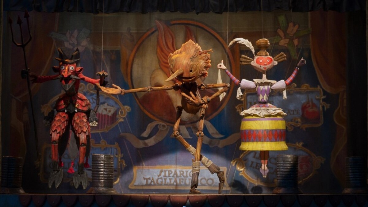 Stop-motion animácia v del Torovom Pinocchiovi výrazne prekonala Zemeckisove CGI.