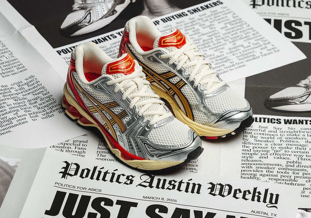 Asics Gel-Kayano 14 „Just Say No“, Sneaker Politics