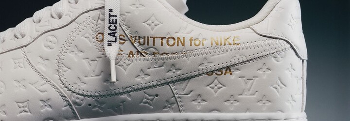 Tenisky Nike Air Force 1 s monogramem Louis Vuitton budou stát více než 50 tisíc korun