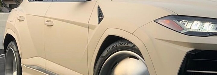 Kanye West má snad nejošklivější Lamborghini Urus na světě