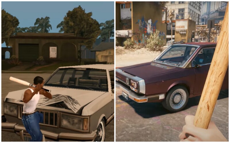 Vtipné video porovnáva fyziku Cyberpunku s GTA San Andreas z roku 2004. Hádaj, ktorá hra je na tom lepšie.