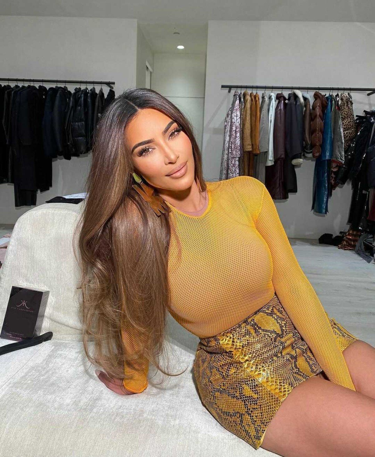 Kim Kardashian West.