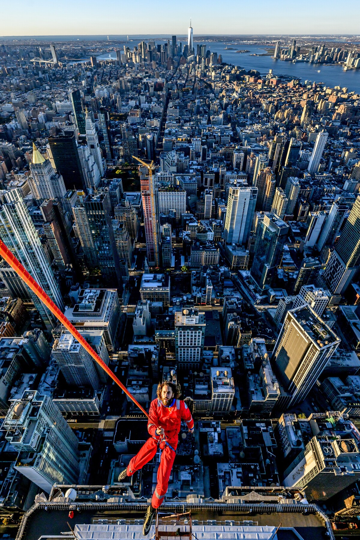 jared leto,  Empire State building new york