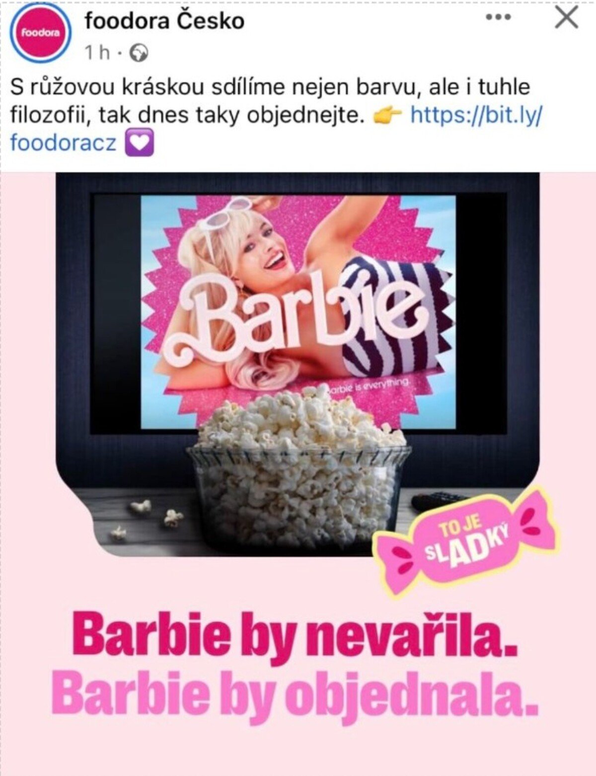 Reklamní kampaň s Barbie.