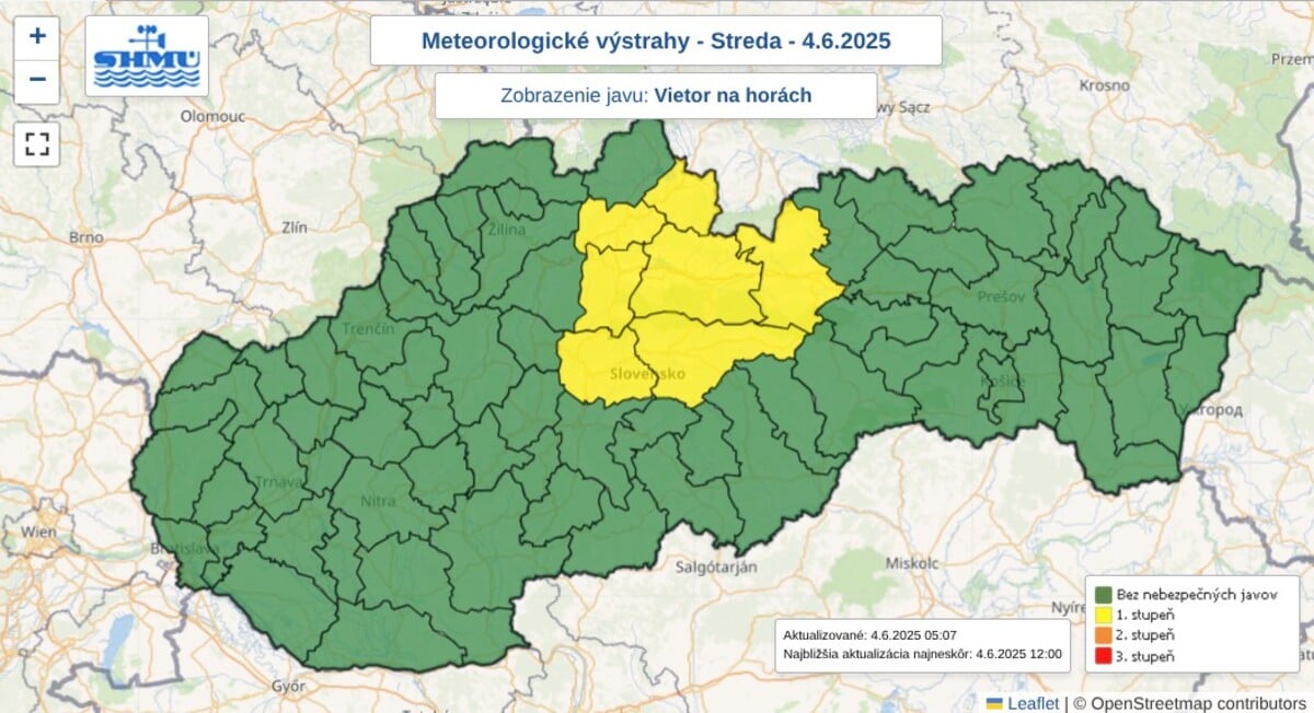 shmu mapa vietor