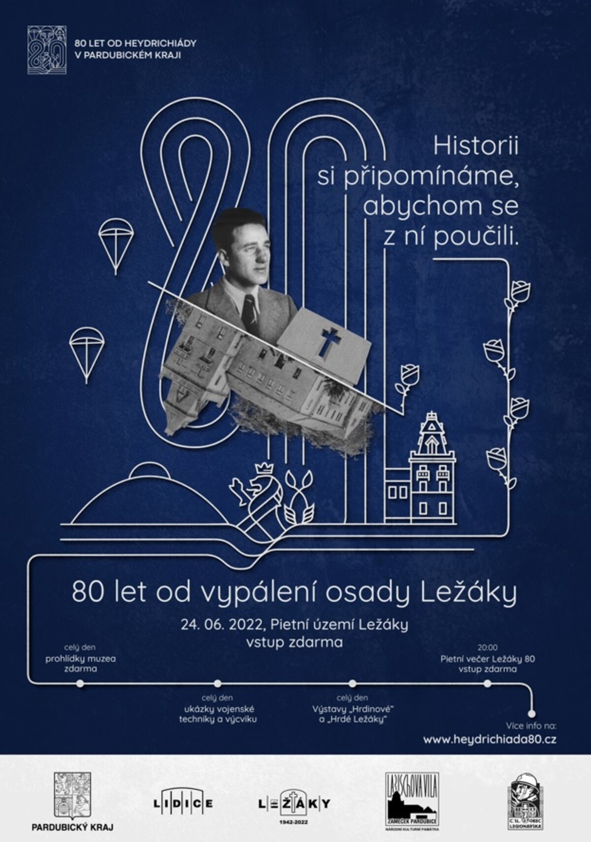 Program pietního dne.