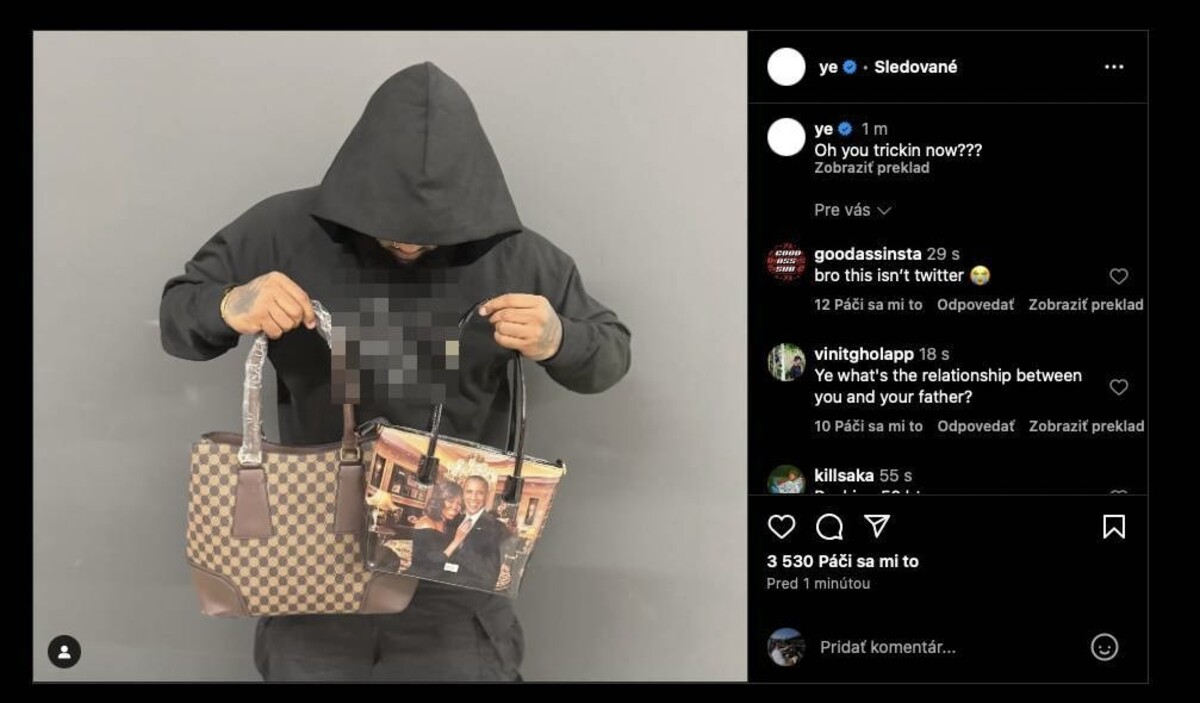 Kanye West Instagram