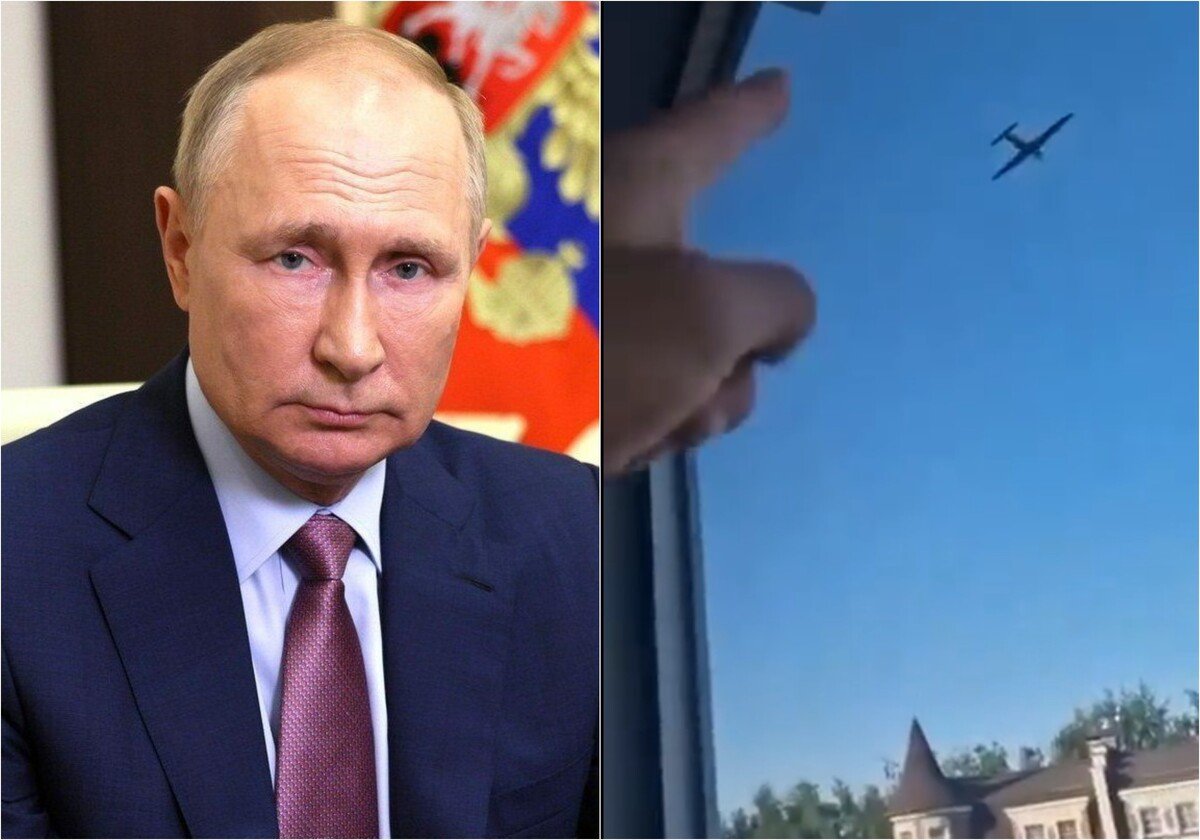 Putin označil útoky na Moskvu za teroristické.
