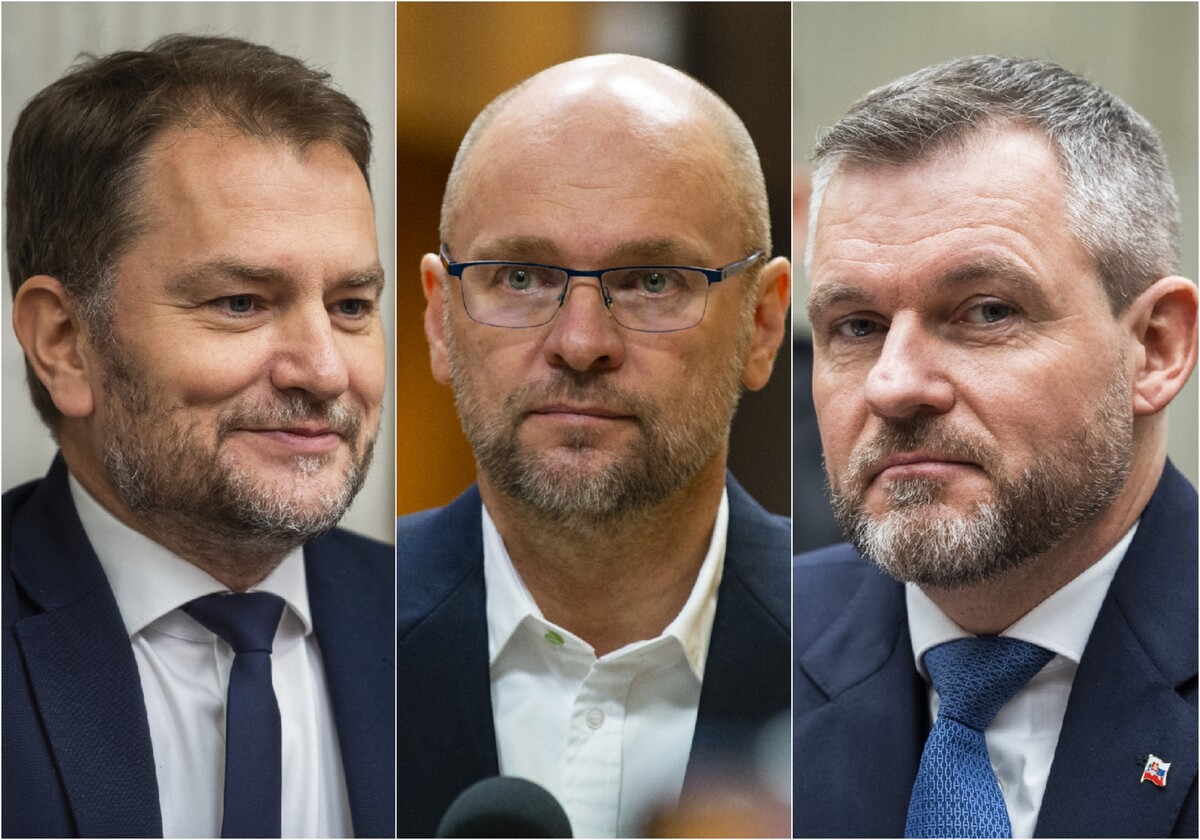 Igor Matovič, Richard Sulík a Peter Pellegrini.