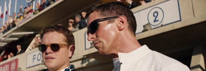 Matt Damon posadí Christiana Balea za volant auta, které musí porazit Ferrari. Sleduj vynikající trailer k Ford v Ferrari