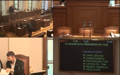 Poslanecká sněmovna živě: Zákon o ČNB či jednání zvláštních režimů v oblasti zahraničního obchodu.