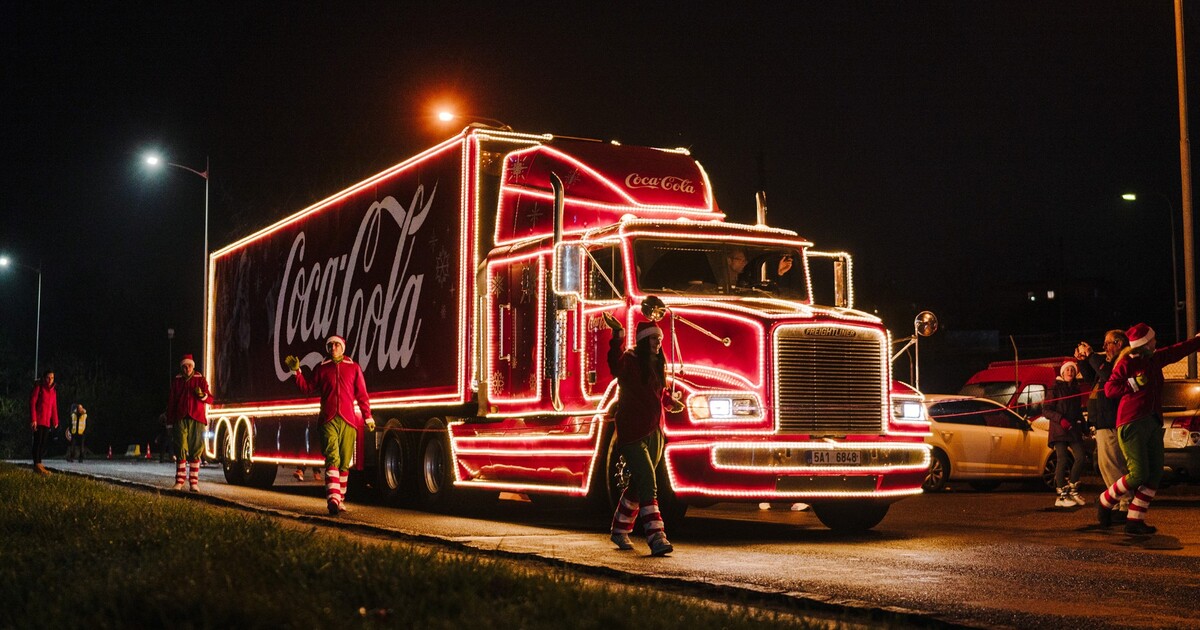 Vánoční kamion od Coca-Coly dorazil do Česka! Kde ho potkáš?