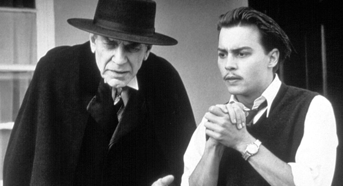 Ed Wood, Johnny Depp, Martin Landau