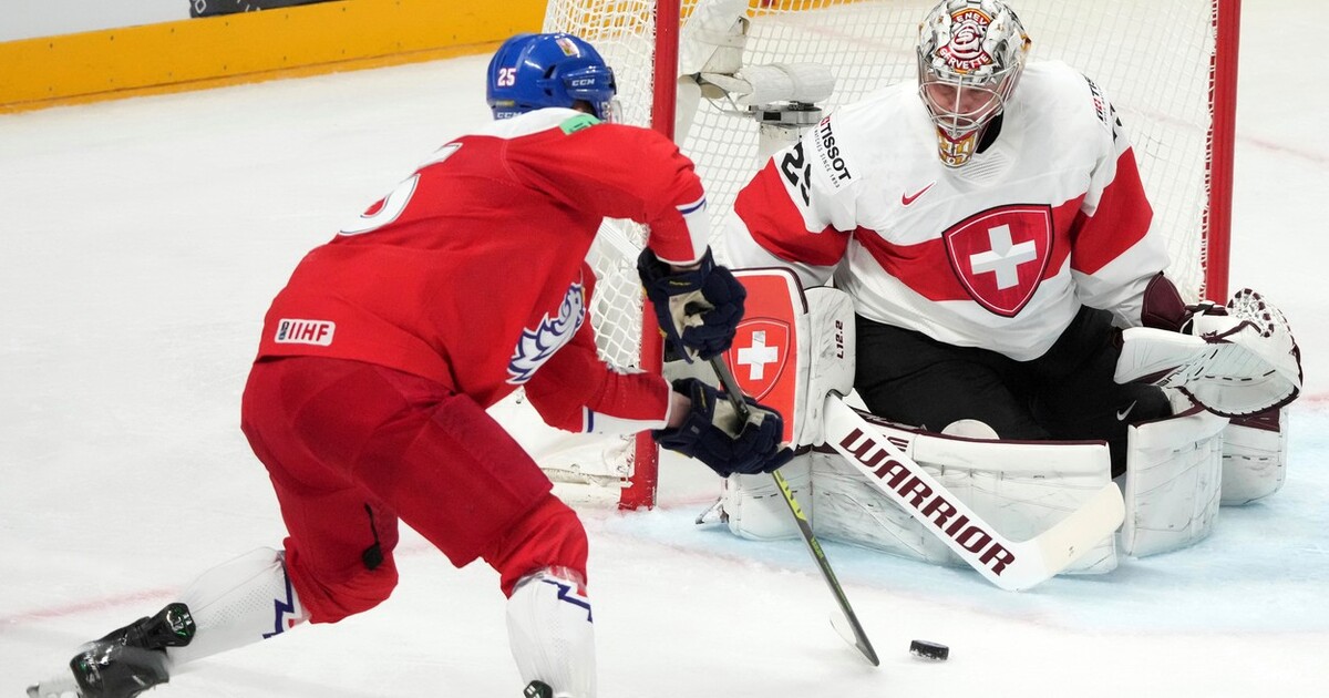 MS v hokeji 2023: Česko prohrálo se Švýcarskem 2:4