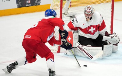 MS v hokeji 2023: Česko prohrálo se Švýcarskem 2:4.