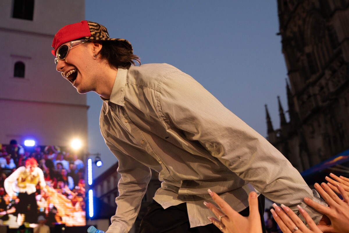 Wavee na finále s'ťaže Red Bull Dance Your Style 2025 v Košiciach