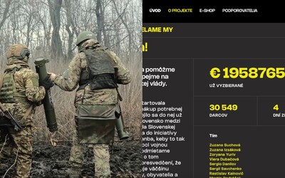 „Keď nie vláda, tak my.“ Slováci v zbierke na nákup munície pre Ukrajinu vyzbierali už takmer 2 milióny eur.