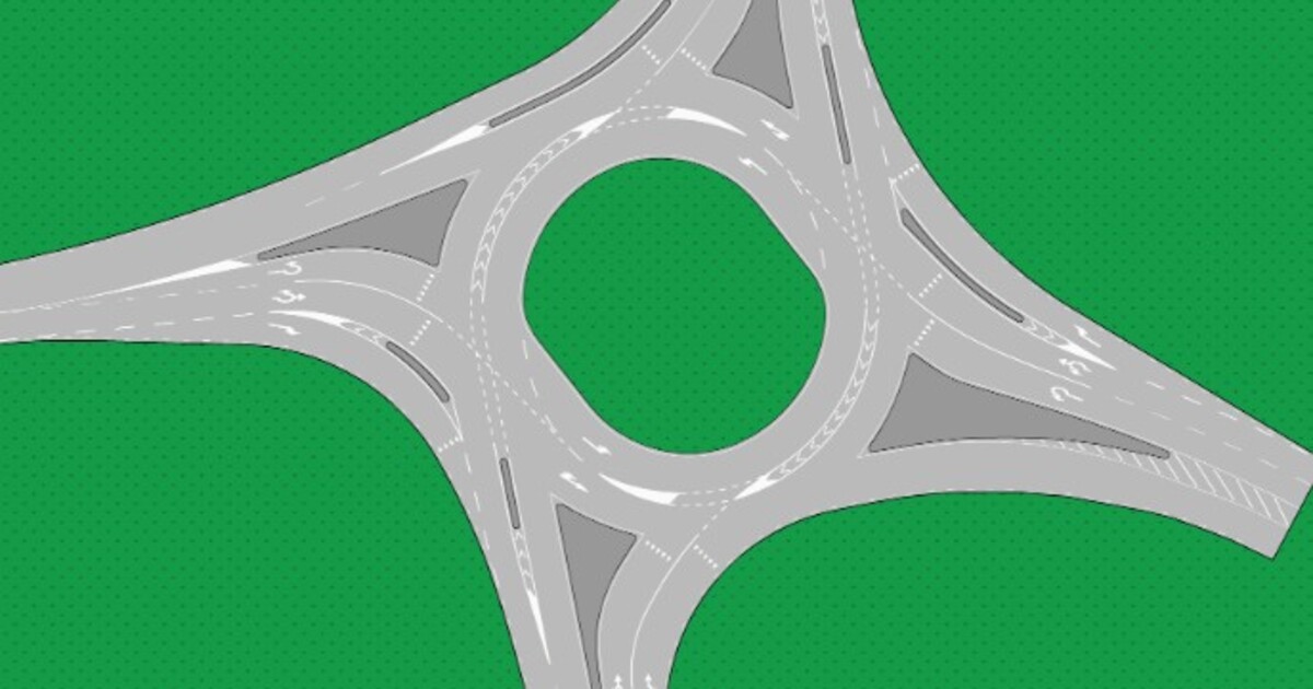 Švédové mění budoucnost dopravy. Nový typ kruhového objezdu Hasselcirkeln má snížit počet nehod o 72 procent